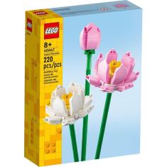 Imagem de Kit de construção lego Lotus Flowers 40647 para crianças de 8 anos ou mais