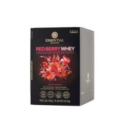 Imagem de Red Berry Whey 30g Essential Nutrition 15 Sachês