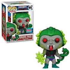 Imagem de Funko POP! Adesivo compartilhado Master of The Universe Snake Face 95 Figura exclusiva da convenção de outono de 2021 Motu