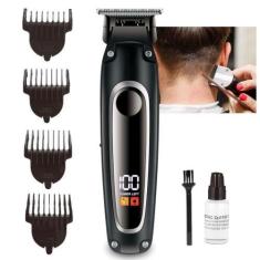 Imagem de Maquina De Corta Cabelo Profissional E Aparador De Barba Usb - B-MAX
