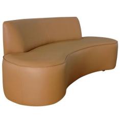 Imagem de Sofá 03 Lugares 210cm Mônaco Corano Caramelo - Nexta Casa