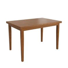 Imagem de Mesa Colors Em Madeira Maciça Retangular 4 Lugares - 120 X 80cm Amêndoa