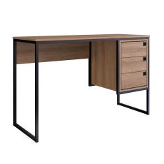 Imagem de Escrivaninha Com Gaveteiro 3 Gavetas Om002 Mel