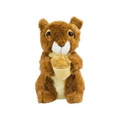 Imagem de Esquilo Marrom Noz Fofo 18Cm - Pelúcia - Foffy