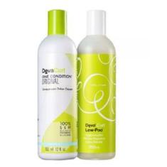 Imagem de Deva Curl Shampoo Low-Poo+Condicionador One Condition 355ml