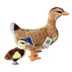 Imagem de Adore 13 &quot;Mallory Standing O pato-real com bebê de pelúcia animal de pelúcia brinquedo