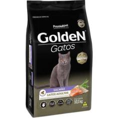 Imagem de Ração Golden Gatos Premium Especial Adulto Salmão 10,1Kg