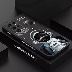 Imagem de Capa para samsung s23 ultra s22 plus s21 fe espaço astronauta capa de telefone para galaxy a14 a34 a54 a13 a33 a53 a32 a52 casos, 4, para a72