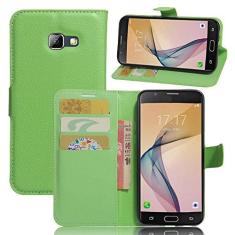 Imagem de Capa para Samsung Galaxy A5 (2016)/A510 â€“ Capa flip de couro PU de para Galaxy A5 (2016), capa de proteção de telefone estilo empresarial, capa com [compartimentos para dinheiro e