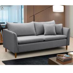 Imagem de Sofá Living Kassia 2 lugares 1,84m Azul LansofBr - Lansof Brasil