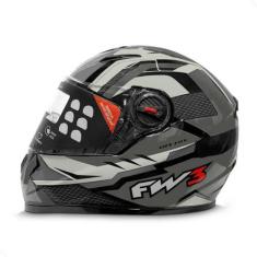 Imagem de Capacete Para Motociclista Com Várias Cores Modelo GTX Fox - FW3, Graf