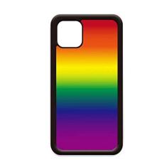 Imagem de Gradiente LGBT Rainbow Homo para iPhone 12 Pro Max Capa para Apple Mini Mobile Case