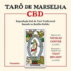 Imagem de Tarô de Marselha CBD: Reprodução fiel do Tarô tradicional baseada no baralho-padrão.