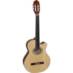 Imagem de Violão Giannini Eletroacústico Mini-jumbo Nylon Gnf-1d Natural Fosco