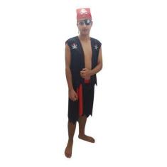 Imagem de Fantasia Pirata Masculino Adulto - Magic Fantasy