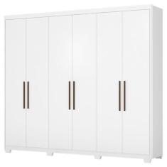 Imagem de Guarda Roupa Casal 6 Portas Com Pes 63370pe Sumatra Demobile