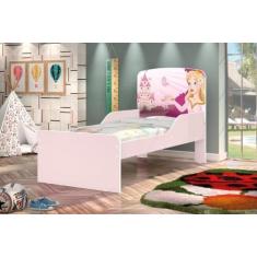 Imagem de Cama Infantil NIC 100% MDF Cor Rosa - JA