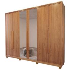Imagem de Guarda-Roupa Bom Pastor Medley 6 Portas 6 Gavetas E Espelho