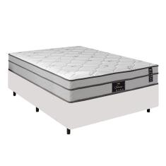 Imagem de Cama Box Viúva + Colchão De Molas Ensacadas Viúva -luflex