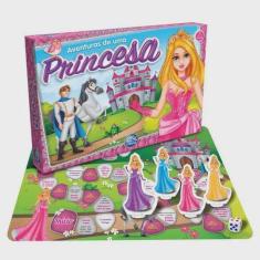 Imagem de Jogo Aventuras De Uma Princesa Top Line Tabuleiro - Pais E Filhos
