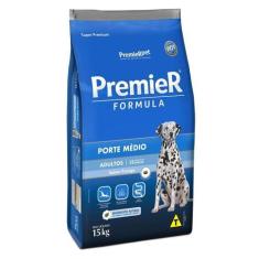Imagem de Ração Premier Pet Formula Frango Cães Adultos Raças Médias - 15 Kg
