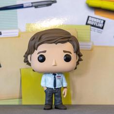 Imagem de Boneco Funko Pop! tv: The Office - Jim Halpert (Os estilos podem variar)
