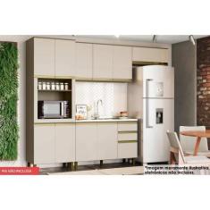 Imagem de Cozinha Completa Connect 4 Peças (2 Armários + 1 Paneleiro + 1 Balcão)