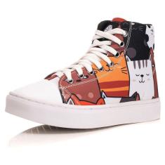 Imagem de Tênis Cano Alto Gatinhos-Unissex