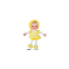 Imagem de Boneca Little Baby Fashion Amarela 28 Cm Antialérgica