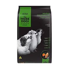 Imagem de Ração Three Dogs para Cães Adultos de Raças Pequenas e Mini Sabor Frango - 1kg