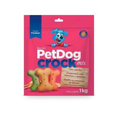 Imagem de Biscoito Pet Dog Crock Mix para Cães - 1kg