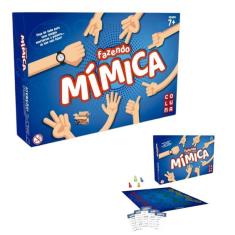 Imagem de Brinquedo Educativo Jogo De Tabuleiro Fazendo Mímica