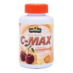 Imagem de C-max Vitamina C 200 Tabletes Mastigáveis - Sunflower
