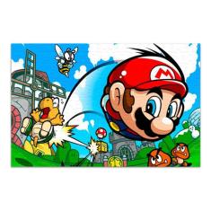 Imagem de Quebra-cabeça Mario Personalizado 60 Peças