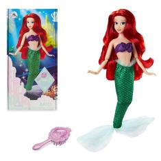 Imagem de Boneca Disney Ariel Classic A Pequena Sereia 29cm com pincel