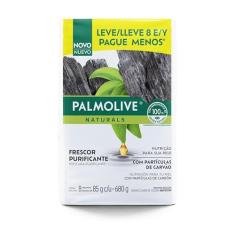 Imagem de Sabonete em Barra Palmolive Naturals Sensação Purificante 8 Unidades de 85g Leve Mais Pague Menos