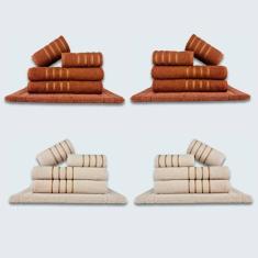 Imagem de Jogo De Toalhas 20 Pçs Coleção Dubai 100% Algodão Mr+bg