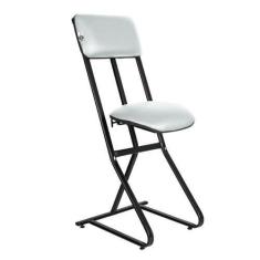 Imagem de Banqueta para Vigilantes e Vigias Linha Security Cinza - Design Office