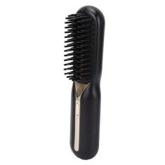 Imagem de Escova Alisadora de Cabelo de íon Negativo Com Alisamento de Ondulação de Uso Duplo, Pente Elétrico Recarregável para Casa, Escova de Ferro Alisadora de Cabelo, para Exterior