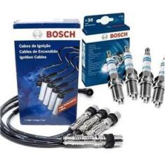 Imagem de Kit Cabo E Vela Bosch Fox Gol G4 G5 Voyage 1.0 1.6 8V Flex