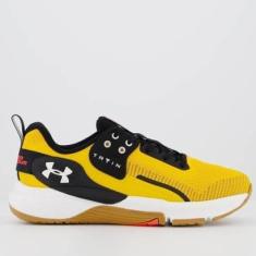 Imagem de Tênis Under Armour Tribase Lift Amarelo-Unissex