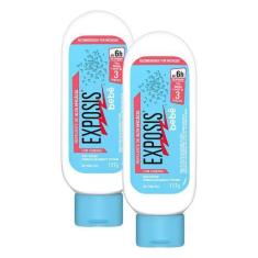 Imagem de Kit 2 Repelente Exposis Bebê Gel Sem Perfume Com Icaridina 117G