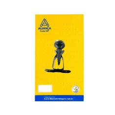 Imagem de blister fixador de porta rodape oxidado alianca