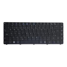 Imagem de Teclado para Notebook bringIT compatível com Gateway NV49C  Preto ABNT