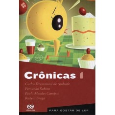 Imagem de Para Gostar de Ler - Crônicas - Vol. 1 - Andrade, Carlos Drummond De; Campos, Paulo Mendes; Sabino, Fernando - 9788508130627
