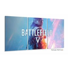 Imagem de Quadros Decorativos Jogo-battlefield Com 120x60 3 peças Jog