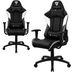 Imagem de Cadeira Gamer De Jogos Thunderx3 Ec3 Com Rodinhas, Inclinação Reguláve