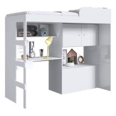 Imagem de Cama Infantil com Baú e Escrivaninha Multimóveis CR40073