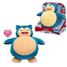 Imagem de Pokemon - Pelúcia de Luxo Snorlax de 25cm com Som