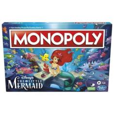 Imagem de Jogo de Tabuleiro Monopoly Hasbro Gaming Disney The Little Mermaid